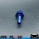 PROFLOW Male AN -6 (AN6) ORB O-Ring Port To 5/16" Barb Adaptor Fitting Blue