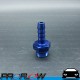 PROFLOW Male AN -6 (AN6) ORB O-Ring Port To 5/16" Barb Adaptor Fitting Blue