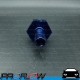 PROFLOW Male AN -8 (AN8) ORB O-Ring Port To 3/8" Barb Adaptor Fitting Blue