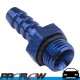 PROFLOW Male AN -10 (AN10) ORB O-Ring Port To 1/2" Barb Adaptor Fitting Blue