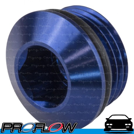 PROFLOW Port Blanking Plug Block Off Metric Blue M14 1.50