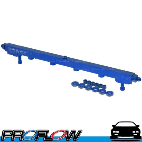 PROFLOW Nissan RB25 Fuel Rail Kit Flow Series 2 Blue