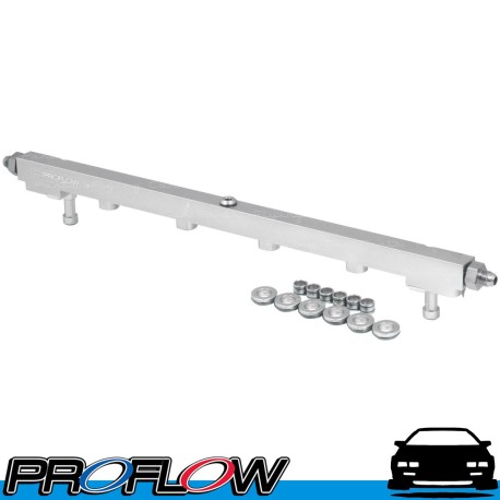 PROFLOW Nissan RB25 Fuel Rail Kit Suit Flow Series 2 Polished