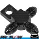 PROFLOW Black AN Tee Block Male AN -3 (AN3)