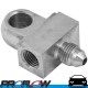 PROFLOW Stainless Steel Tee Block Male AN -3 (AN3) to 2 x Female 3/8" x 24