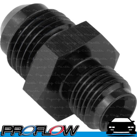 PROFLOW Male 1/2" x 20 Inverted Seat To Male AN -8 (AN8) Adapter Black