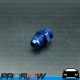 PROFLOW Carburettor Adapter Fitting Male 5/8" x 20 To Male AN -6 (6AN) Blue