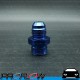 PROFLOW Carburettor Adapter Fitting Male 5/8" x 20 To Male AN -6 (6AN) Blue