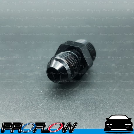 PROFLOW Carburettor Adapter Fitting Male 5/8" x 20 To Male AN -6 (6AN) Black