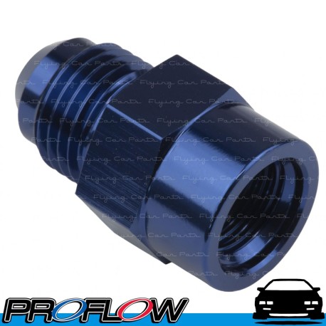 PROFLOW Female M10 x 1.5 To Male AN -4 (4AN) Adapter Blue