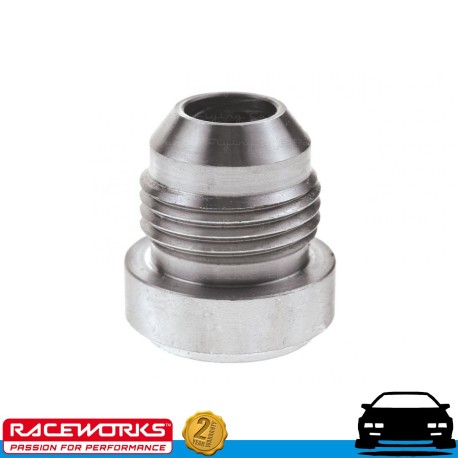 RACEWORKS AN10 10AN Steel Weld On Fitting Fuel Oil E85 Diesel