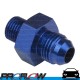 PROFLOW Male M12 x 1.25 To Male AN -3 (3AN) Adapter Blue