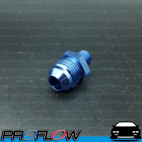 PROFLOW Male M12 x 1.25 To Male AN -8 (8AN) Adapter Blue