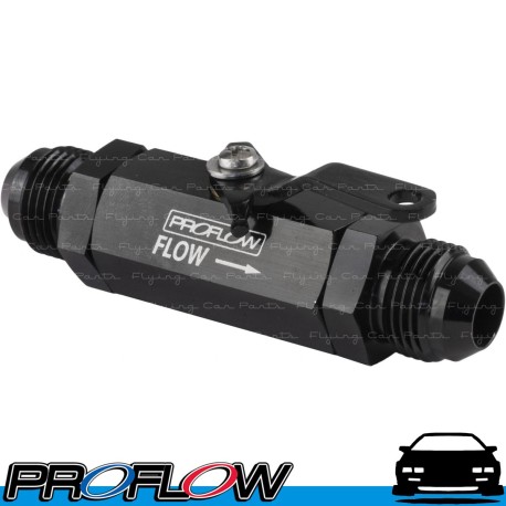 PROFLOW Flow Control Shut Off Valve AN -16 (16AN) Black