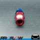 PROFLOW 5/16" Tube To Male AN -6 (AN6) Fitting Adapter Blue/Red