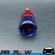 PROFLOW 1/2" Tube To Female AN -8 (AN8) Fitting Adapter Blue/Red