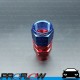 PROFLOW 1/2" Tube To Female AN -8 (AN8) Fitting Adapter Blue/Red