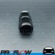 PROFLOW Straight Female Flare Swivel Fitting Adapter AN -6 (6AN) Black