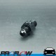 PROFLOW Male 3/8" NPT To AN -6 (AN6) Fitting Adapter With 1/8" NPT Port Black