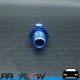 PROFLOW Male 1/4" NPT To AN -8 (AN8) Fitting Adapter With 1/8" NPT Port Blue