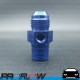 PROFLOW Male 1/2" NPT To AN -10 (AN10) Fitting Adapter With 1/8" NPT Port Blue