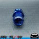 PROFLOW Straight AN -6 (AN6) Male To Female Fitting Adapter With 1/8" NPT Port Blue