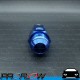 PROFLOW Straight AN -8 (AN8) Male To Female Fitting Adapter With 1/8" NPT Port Blue