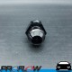 PROFLOW Straight AN -8 (AN8) Male To Male Fitting Adapter With 1/8" NPT Port Black