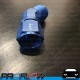 PROFLOW AN -12 (AN12) Male To Female 45 Degree Swivel Fitting Adapter Blue