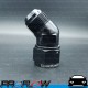 PROFLOW AN -16 (AN16) Male To Female 45 Degree Swivel Fitting Adapter Black