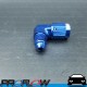 PROFLOW AN -3 (AN3) Male To Female 90 Degree Swivel Fitting Adapter Blue