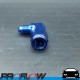 PROFLOW AN -3 (AN3) Male To Female 90 Degree Swivel Fitting Adapter Blue