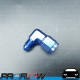 PROFLOW AN -3 (AN3) Male To Female 90 Degree Swivel Fitting Adapter Blue