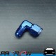 PROFLOW AN -6 (AN6) Male To Female 90 Degree Swivel Fitting Adapter Blue