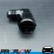 PROFLOW AN -8 (AN8) Male To Female 90 Degree Swivel Fitting Adapter Black