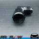 PROFLOW AN -10 (AN10) Male To Female 90 Degree Swivel Fitting Adapter Black