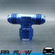 PROFLOW AN -8 (8AN) Female To Male Swivel Tee Fitting Adapter Blue