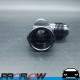 PROFLOW AN -12 (12AN) Female To Male Swivel Tee On Run Fitting Adapter Black