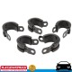 RACEWORKS 5 x Cushioned P Clips Clamps ID 9.4mm