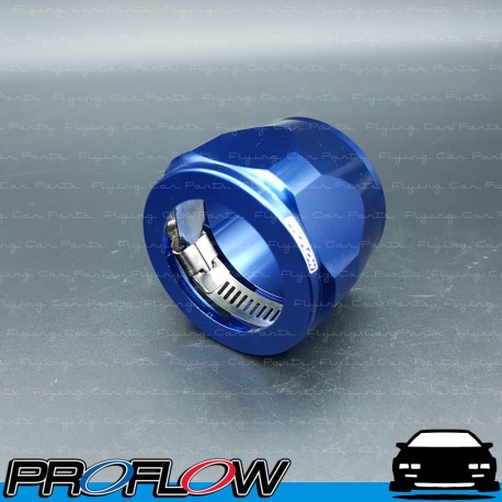 PROFLOW Hex Hose Finisher Clamp 49.2mm ID Blue