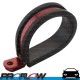 PROFLOW 10 x 4.7mm Cushioned P-Clamps Red