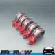 PROFLOW 5 x 25mm Cushioned P-Clamps Red