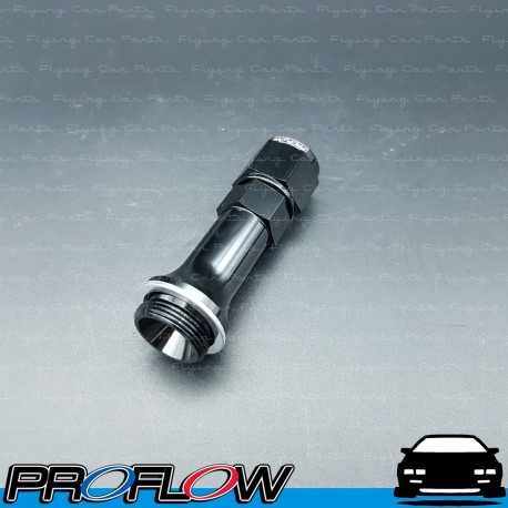 PROFLOW Female AN -8 (8AN) to 7/8" x 20 For Holley Carburettor Fitting 3" Black