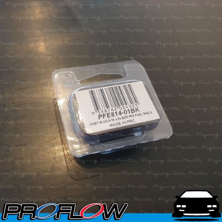 PROFLOW Port Blanking Plug Block Off 9/16" x 24 For PFE Fuel Rails