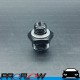 PROFLOW Male Metric M12x1.5 To Male AN -8 (8AN) Fitting Adapter Black