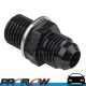 PROFLOW Male Metric M14x1.0 To Male AN -6 (6AN) Fitting Adapter Black