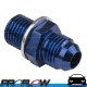 PROFLOW Male Metric M14x1.5 To Male AN -4 (4AN) Fitting Adapter Blue