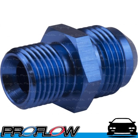 PROFLOW Male Metric M16x1.5 To Male AN -6 (6AN) Fitting Adapter Blue