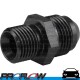 PROFLOW Male Metric M16x1.5 To Male AN -8 (8AN) Fitting Adapter Black