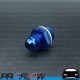 PROFLOW Male Metric M18x1.5 To Male AN -6 (6AN) Fitting Adapter Blue